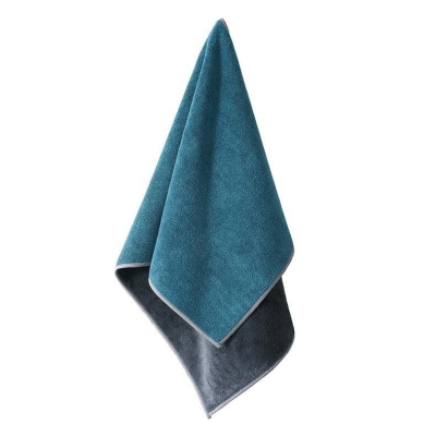 洁能尚 JNS0428 35*75cm 125g 1块/包 超细纤维 抹布 (计价单位:包) 蓝灰色