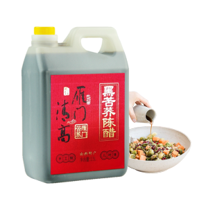 黑苦荞醋山西老醋雁门清高饺子醋1500ml陈醋