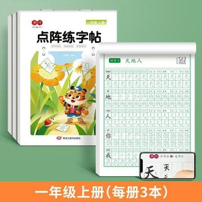 幼小衔接练字本硬笔书法偏旁部首初学者入门套装1-6年级控笔训练字帖小学生点阵笔画笔顺练字帖钢笔儿童幼