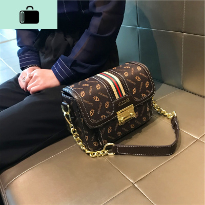 2020新款包包女气质简约单肩小包大容量时尚洋气手提斜跨小方包潮NEW LAKE女斜挎包