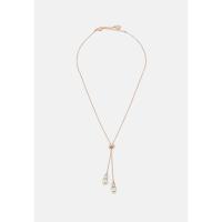 Swarovski优雅玫瑰金项链 水晶珍珠精致时尚女士饰品