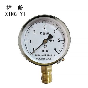 祥屹+乙炔压力表检测定制型+YY100+块