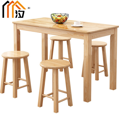 汐餐桌椅1米桌+4凳套