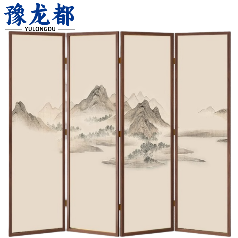 豫龙都 屏风 四扇个