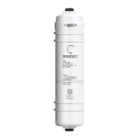 适用美的净水器M6后置活性炭C2滤芯MRO102C-4 208A MRC1586A-50G MU131A-5 1587B