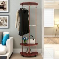 衣架落地卧室家用经济型挂衣服的架子落地架客厅衣帽架简易挂衣架