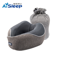 睡眠博士(AiSleep) 乐活轻旅u型枕 护颈枕记忆枕 慢回弹便携式办公车用午休枕头