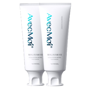 AVEC MOI海洋之风-益生菌均衡牙膏套装 100g*2支装