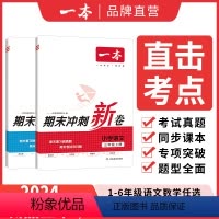语文数学 二年级上 [正版]一本小学语文数学期末冲刺100分上下册RJ版12345年级专项模拟真题冲刺卷人教 期中期末冲