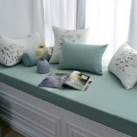 家柏饰(CORATED)高密度海绵飘窗垫窗台垫定做沙发垫北欧阳台垫榻榻米可机卡座 4号色 定制联系客服报价(自拍不发货)