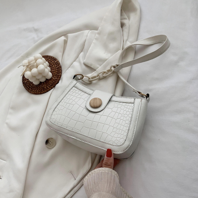 NEWLAKE复古小包包女2020新款潮网红腋下包法式小众百搭单肩手提包法棍包手提包女