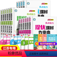 [全套3册]语数英 江苏专用 三年级下 [正版]2024春新版亮点给力提优课时作业本一年级下册二三四五六年级上册小学语文