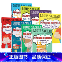 8册套装麻烦精马文 [正版]歪歪路小学1-4册 英文原版 The Wayside School 4-Book Box S