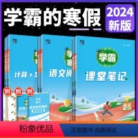 [下册-语文]课堂笔记 小学二年级 [正版]学霸的暑假衔接作业一二三四五六年级下册语文课堂笔记阅读集训数学计算思维题大通