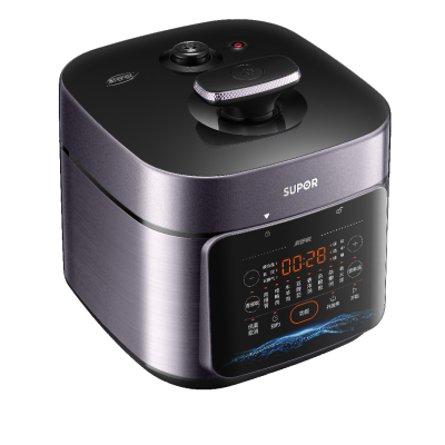 苏泊尔5L双胆电压力锅SY-50FC23微电脑控温陶晶内胆手动排气长效保温家庭实用