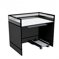 凡礼格职员办公屏风桌含主机托1000*750*950mm套