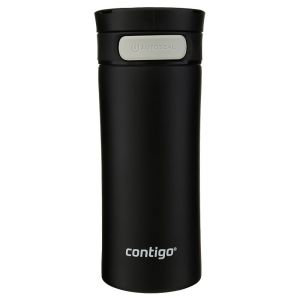 contigo M款旋盖按键保温杯 HBC-MET012 黑色 350ml