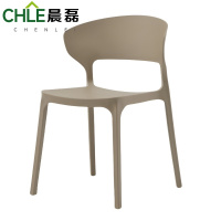 晨磊 塑料椅 卡其色(52cm) 把