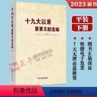 [正版]2023新书 十九大以来重要文献选编(下册)平装版 下卷 中央文献出版社 9787507349559
