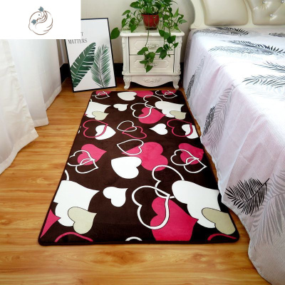 房间地毯卧室满铺可爱床边地毯茶几客厅沙发前网红地毯儿童爬爬垫舒适主义
