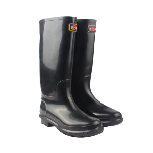 誉丰 橡胶加厚底高筒耐油耐磨耐酸碱 橡塑水靴 Y006 双