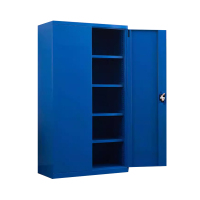 乙壬重型工具柜加厚物件工具储物柜工厂铁皮柜汽修厂零件收纳柜蓝色五层