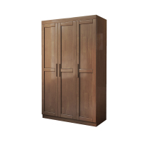 班龙衣柜120*56*196cm胡桃色台