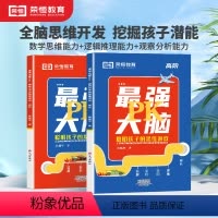 [全套2册]高阶+初阶 小学通用 [正版]荣恒小学生强大脑数学思维闯关逻辑推理游戏书数独案猜谜语字谜脑筋急转弯儿童数学思