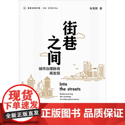 街巷之间:城市治理脉络再发现 新民说 重新发现中国 张雪霖 著