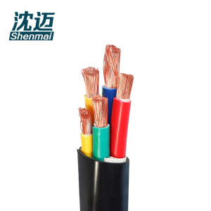 沈迈 铜芯软电缆 ZR-YJVR-0.6/1KV-4*25+1*16mm² /米