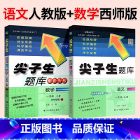 ❤❤[地区推荐2本]人教语文+西师数学 一年级下 [正版]2024春尖子生题库二三年级四五年级六一年级上下册数学语文人教