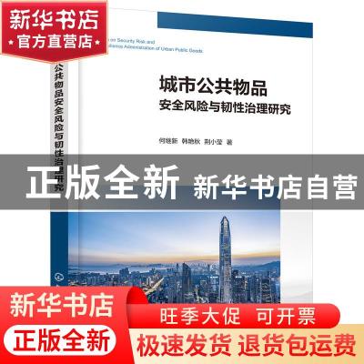 正版 城市公共物品安全风险与韧性治理研究 何继新,韩艳秋,荆小莹