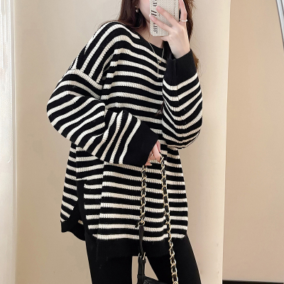 [3件8.5折101.9元,叠加优惠券]年秋冬新款超好看毛衣女慵懒风唐狮经典百搭宽松套头毛衣PO