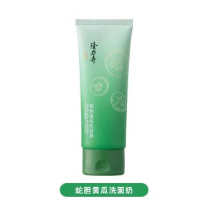 隆力奇蛇胆黄瓜洗面奶100g大容量牛奶洁面乳深层清洁毛孔男女士洁面膏