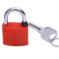 金岳 YZ035-21 铜芯 28*35*17.5mm原子挂锁(计价单位:个)红色