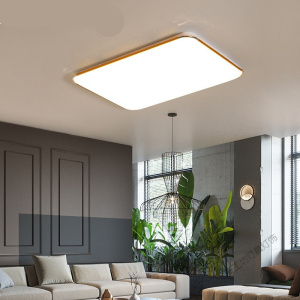 苏宁放心购 长方形正方形吸顶灯客厅餐厅书房阳台卧室双色变光LED平板吸顶灯