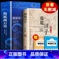 [赠2本考点]海底两万里+骆驼祥子 [正版]赠考点骆驼祥子和海底两万里书原著老舍七年级下册课外书初中生初一课外阅读书籍海