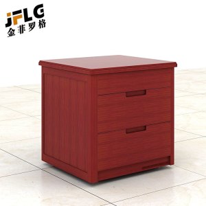 金菲罗格新中式实木松木床头柜 500*450*550