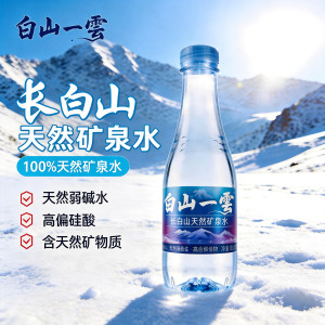 白山一雲长白山天然矿泉水500ml*24瓶