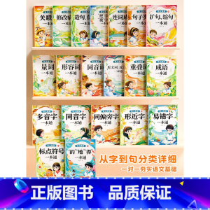 [全20册]语文基础知识强化训练 小学通用 [正版]词语积累大全训练多音字同音字同偏旁部首字形近字易错字一本通一三二四年