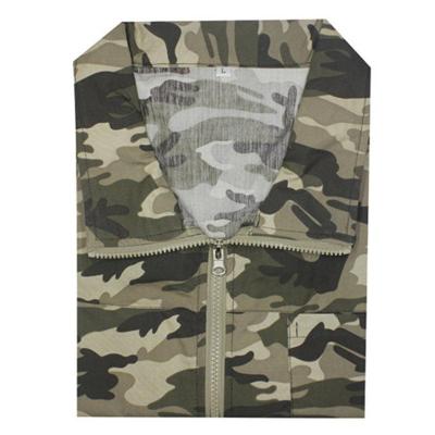 梵克公牛电焊工防暑充电制冷迷彩工作服带风扇的衣服夏季降温空调服男款迷彩单衣(短袖)S
