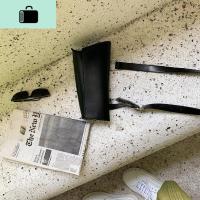 ins超火网红大王同款暗黑重工百搭单肩斜挎包包小2020新款女包潮NEW LAKE 黑色女斜挎包