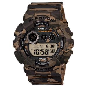 CASIO 卡西欧手表男士时尚迷彩运动风休闲腕表正品代购GD120CM-5 图片色