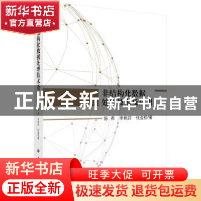 正版 非结构化数据处理技术及应用 陈燕,李桃迎,张金松编著 科