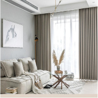 心业简约屏风窗帘XY-CL1遮光遮阳布艺 此产品单件不出售批量请联系客服