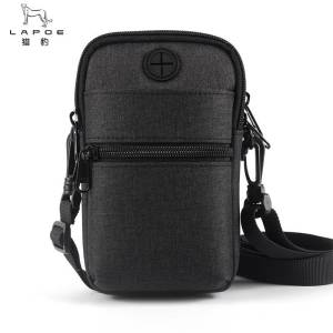 猎豹 多功能证件包斜挎包手机包男女单肩包随身小包12*17cm/个