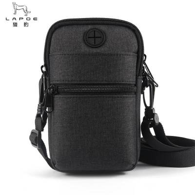 猎豹 多功能证件包斜挎包手机包男女单肩包随身小包12*17cm/个