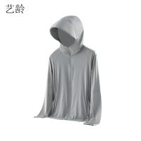 艺龄 冰丝防晒服 男款灰色M-5XL/件