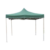 将鹰 野外帐篷户外遮阳棚 折叠帐篷雨棚遮雨防雨遮阳棚(绿色)3*3m JY-111S-ZP03
