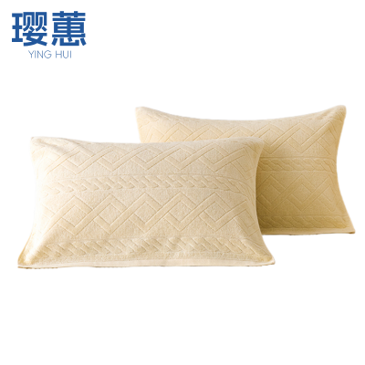 璎蕙枕巾双人对